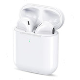 Wiwu Airbuds Se True Wireless Stereo Headphone, Bluetooth 5.0, Sensor Touch, Pop Up Funion, Hifi Clear Voice, Long Life Battery, 10m Distance, 4 Hours Music Time White - CompuMe
